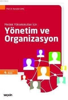 Meslek Yüksekokulları İçin Yönetim ve Organizasyon (MYO) - Kitapiks.co