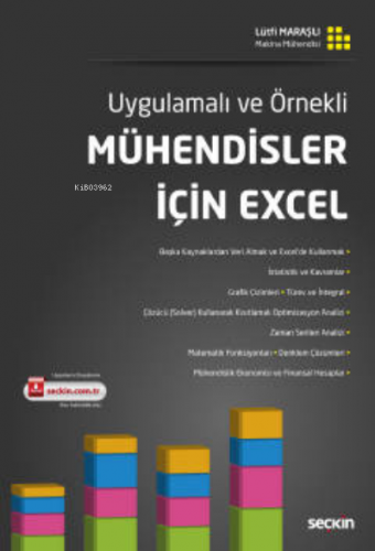 Mühendisler İçin Excel - Kitapiks.com