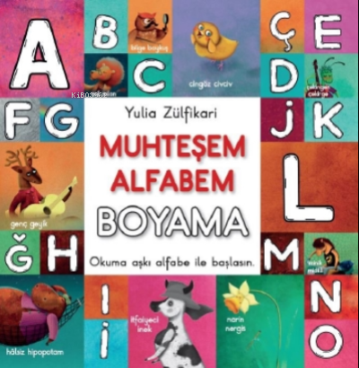 Muhteşem Alfabem Boyama - Kitapiks.com