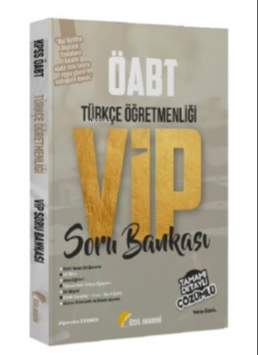 ÖABT Türkçe Öğretmenliği VIP Soru Bankası Çözümlü