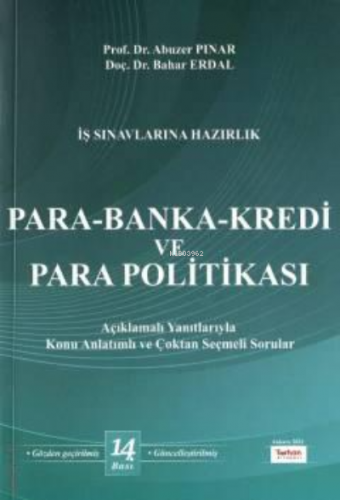 Para – Banka – Kredi ve Para Politikası - Kitapiks.com