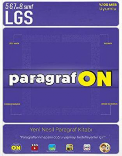ParagrafON - 5,6,7. Sınıf ve LGS - Kitapiks.com