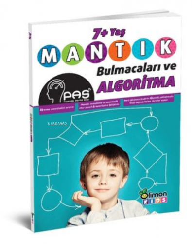PAS Serisi 7+ Yaş Mantık Bulmacaları ve Algoritma - Kitapiks.com