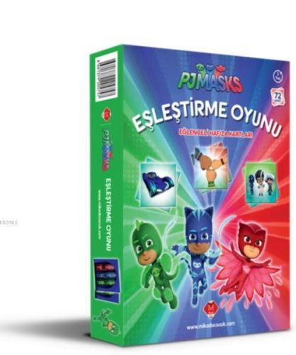 Pjmasks Eşleştirme Oyunu Eğlenceli Hafıza Kartları - Kitapiks.com