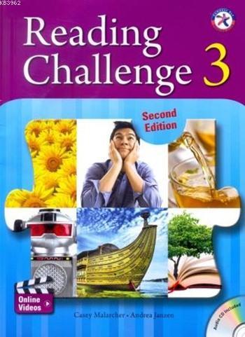 Reading Challenge 3 + CD; 2nd Edition - Kitapiks.com