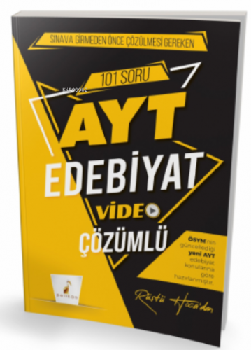 Rüştü Hoca İle Sınava Girmeden Önce Çözülmesi Gereken Video Çözümlü AY