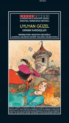 Sanatsal Resimli Uyuyan Güzel; Grimm Masallar - Kitapiks.com