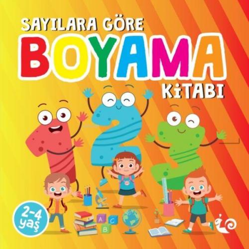 Sayılara Göre Boyama Kitabı - Kitapiks.com
