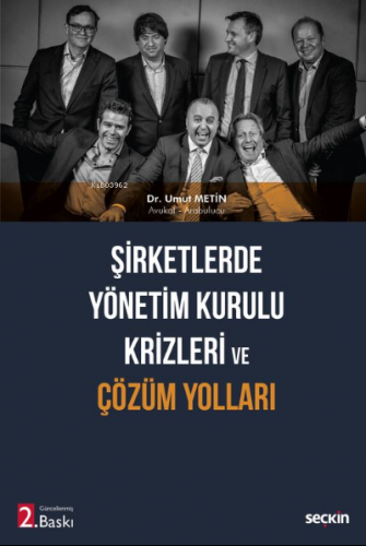 Şirketlerde Yönetim Kurulu Krizleri ve Çözüm Yolları - Kitapiks.com
