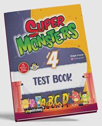 Super Monsters Grade 4 Test Book - Kitapiks.com