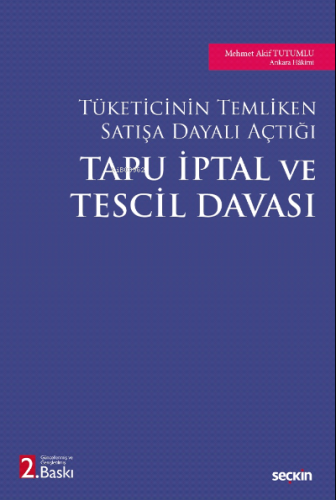 Tapu İptal ve Tescil Davası - Kitapiks.com