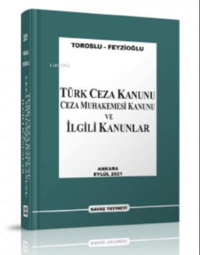 TCK CMK ve İlgili Kanunlar - Kitapiks.com