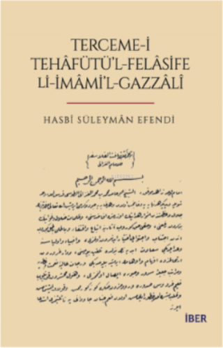 Terceme -İ Tehafütü'l-Felasife Lİ-İmami'L Gazzali