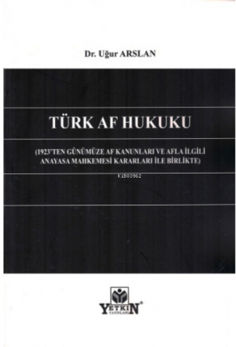 Türk Af Hukuku