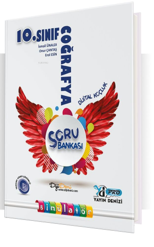 Yayın Denizi 10. Sınıf Coğrafya Pro Soru Bankası - Kitapiks.com