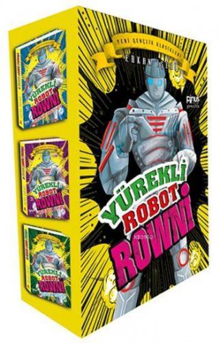 Yürekli Robot Rowni (3 Kitap - Kutulu) - Kitapiks.com