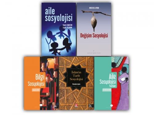 SOSYOLOJİ SETİ - 5 KİTAP - - kitapoba.com