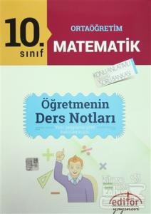 10. Sınıf Ortaöğretim Matematik Öğretmenin Ders Notları Konu Anlatımlı / Çözümlü Soru Bankası