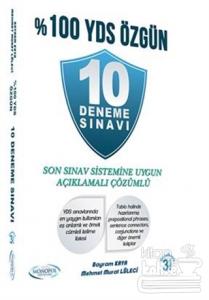 %100 YDS Özgün 10 Deneme Sınavı 2017