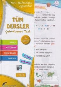2.Sınıf Tüm Dersler Çek Kopart Yaprak Test