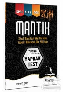 2014 KPSS ALES DGS Mantık Tırtıklı Yaprak Test