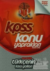 2014 KPSS Konu Yaprakları Sözel Mantıklı Türkçenin Kısa Yolları