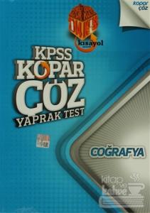 2014 KPSS Kopar Çöz Yaprak Test - Coğrafya