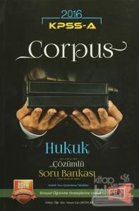 2016 KPSS A Grubu Corpus Hukuk Çözümlü Soru Bankası