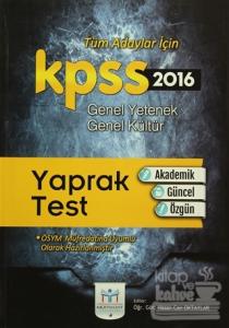 2016 KPSS Eğitim Bilimleri Soru Bankası