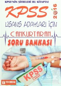 2016 KPSS Lisans Adayları İçin Cankurtaran Soru Bankası