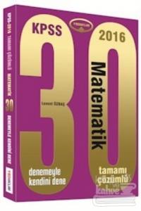 2016 KPSS Matematik Tamamı Çözümlü 30 Deneme