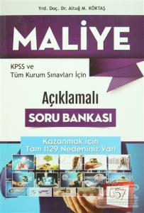 2016 KPSS ve Tüm Kurum Sınavları İçin Açıklamalı Maliye Soru Bankası