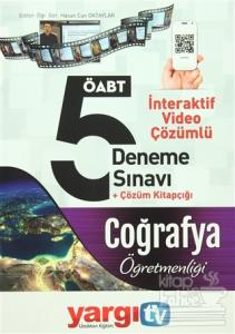 2016 ÖABT Coğrafya Öğretmenliği İnteraktif Video Çözümlü 5 Deneme Sınavı