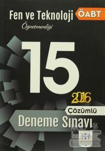 2016 ÖABT Fen ve Teknoloji Öğretmenliği Çözümlü 15 Deneme Sınavı