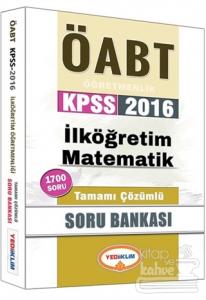 2016 ÖABT KPSS İlköğretim Matematik Öğretmenliği Tamamı Çözümlü Soru Bankası
