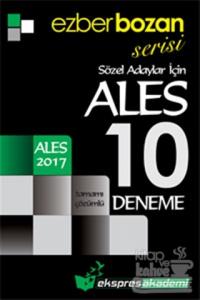 2017 Ezberbozan ALES Sözel Adaylar İçin Tamamı Çözümlü 10 Deneme
