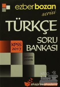 2017 Kpss Ezberbozan Serisi Türkçe Soru Bankası