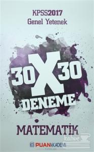 2017 KPSS Genel Yetenek Matematik 30x30 Deneme