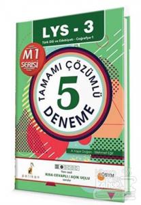 2017 - LYS 3 Türk Dili ve Edebiyatı Coğrafya 1 Tamamı Çözümlü 5 Deneme