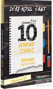 2017 ÖABT Kimya Öğretmenliği Çözümlü 10 Deneme Sınavı