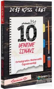 2017 ÖABT Ortaöğretim Matematik Öğretmenliği Çözümlü 10 Deneme Sınavı