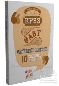 2017 ÖABT Ortaöğretim Matematik Öğretmenliği Tamamı Çözümlü 10 Deneme