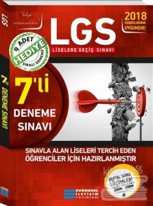2018 8. Sınıf LGS 7'li Video Çözümlü Deneme Sınavları