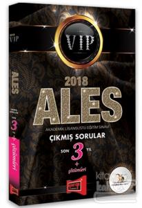 2018 ALES VIP Son 3 Yıl Çıkmış Sorular ve Çözümleri