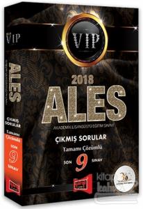 2018 ALES VIP Son 9 Sınav Tamamı Çözümlü Çıkmış Sorular