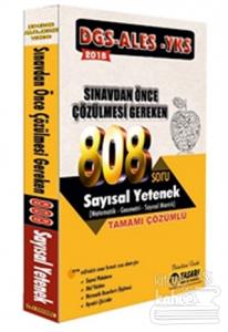 2018 DGS ALES YKS Öncesi Çözülmesi Gereken 808 Sayısal Yetenek Çözümlü Soru