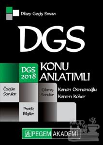 2018 DGS Konu Anlatımlı