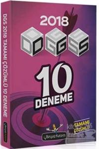 2018 DGS Tamamı Çözümlü 10 Deneme Sınavı