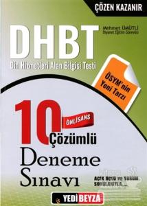 2018 DHBT Önlisans Çözümlü 10 Deneme Sınavı