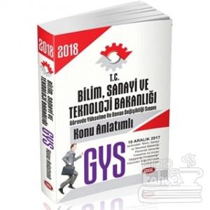 2018 GYS Bilim Sanayi ve Teknoloji Bakanlığı Konu Anlatımlı